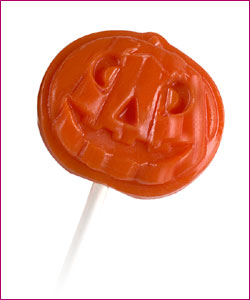 Jack-O- Lantern Lollipops 1.25 oz - Click Image to Close
